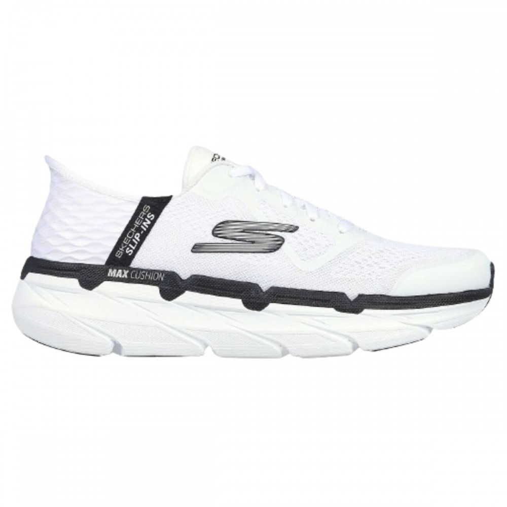 skechersmaxcushioningpremierslipinshoemwhite 31 (2)